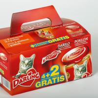 Multipack for tin cans made of craft solid board